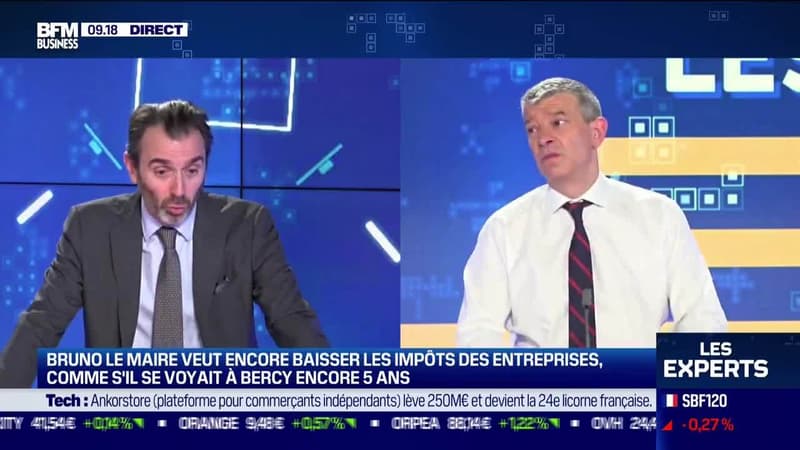 Les Experts: Bruno Le Maire veut encore baisser les impôts des entreprises - 10/01