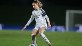 Olga Carmona avec le Real Madrid, le 18 mars 2025
