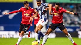 Manchester United a été accroché dimanche par West Bromwich. 