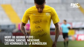 Mort de George Floyd: Thuram, Sancho, McKennie, les hommages de la Bundesliga