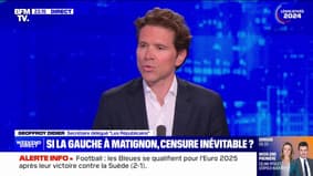 Selon Geoffroy Didier, les Républicains "bloqueront" un gouvernement "avec la France insoumise"