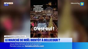 Le marché de Noël bientôt à Bellecour ?