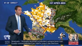 La météo pour ce lundi 28 janvier 2019