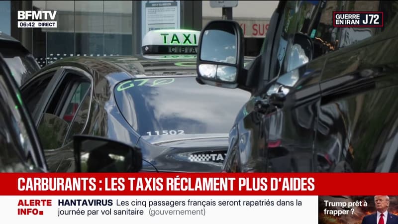 Les chauffeurs de taxi demandent plus d'aides face à la flambée des prix du carburant
