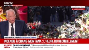 "C'est une tragédie terrible": Dominique de Villepin réagit à l'incendie meurtrier de Crans-Montana