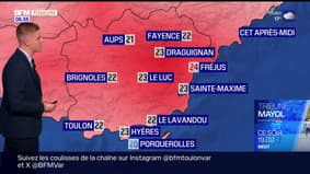 Météo Var: un temps sec mais très nuageux, 22°C à Toulon et 24°C à Fréjus