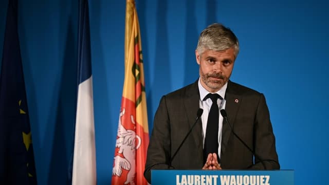 Laurent Wauquiez le 27 juin 2021 à Lyon