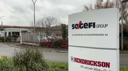 L'usine Sogefi, à Douai.