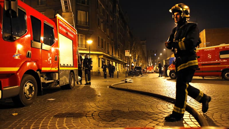 Les sapeurs-pompiers de Paris en intervention (illustration)