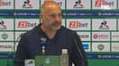 ASSE 1-2 Reims : "C’est la défaite de trop", Dupraz abattu en conférence de presse