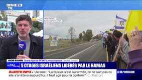 Cinq otages israéliens ont été libérés par le Hamas ce samedi