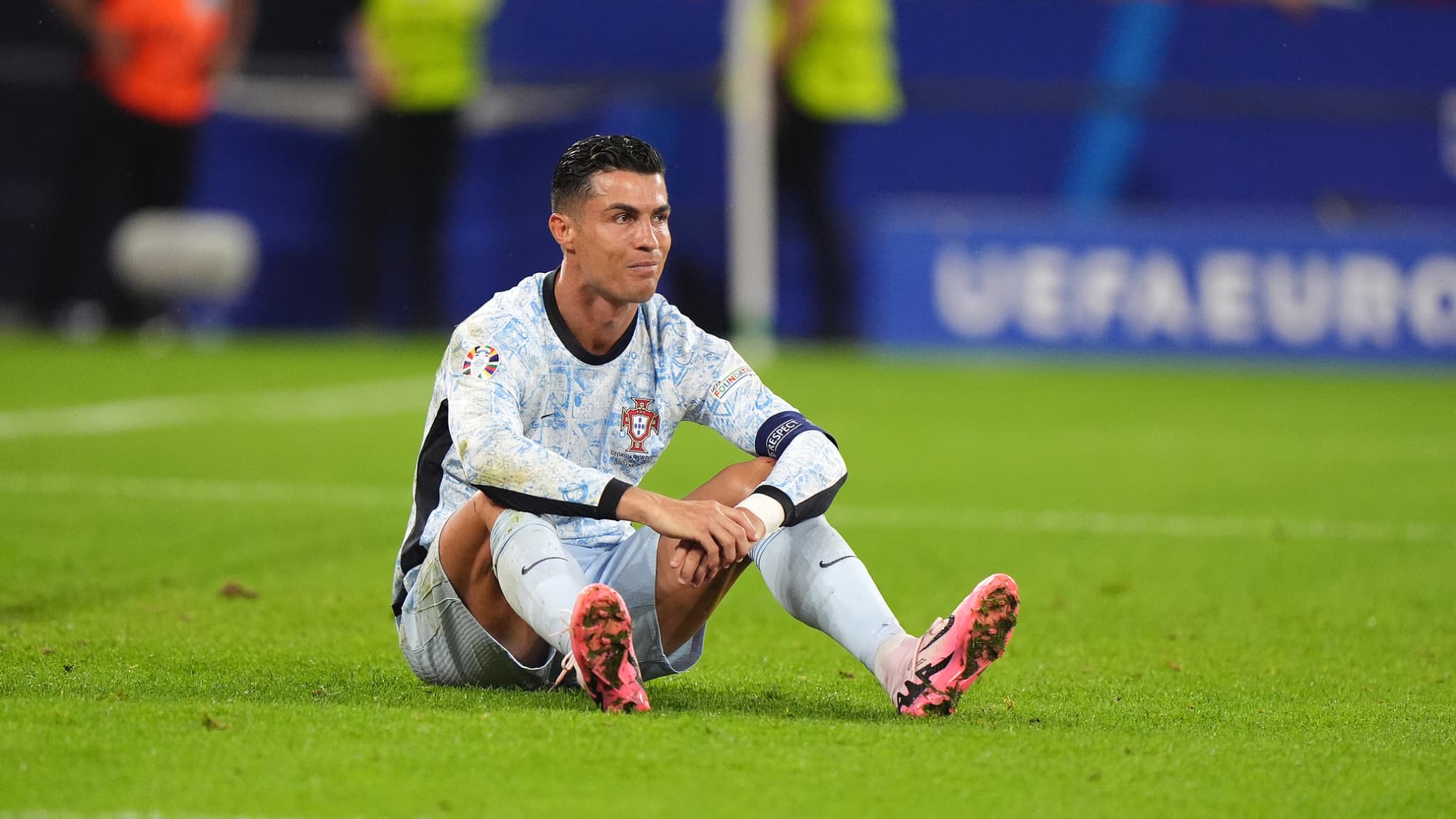Anger, confusion and defeat… Cristiano Ronaldo's dirty evening