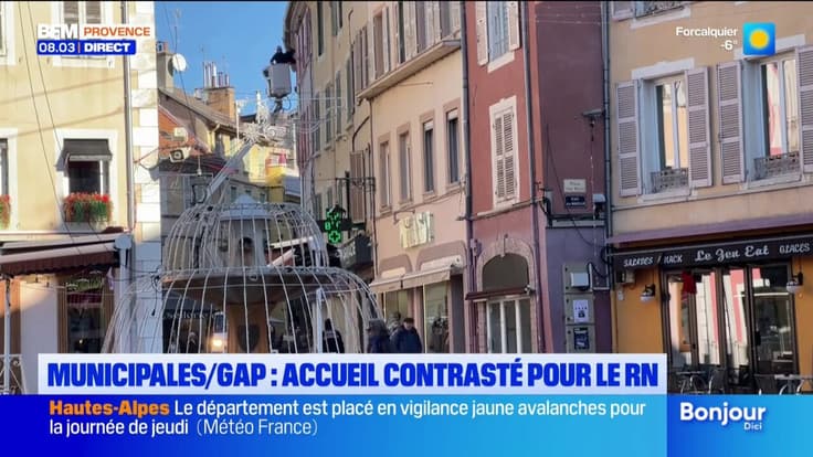 1ère liste pour les municipales pour le RN à Gap, un accueil contrasté de la part des habitants