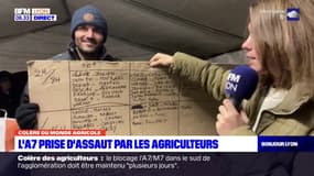 Colère des agriculteurs: une prise d'assaut organisée de l'A7 près de Lyon