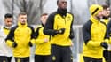 Usain Bolt à l'entraînement du Borussia Dortmund