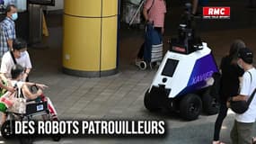 À Singapour, des robots patrouilleurs surveillent les mauvais comportements des habitants