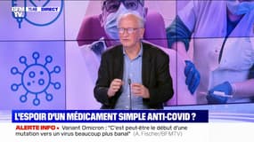 Alain Fischer estime que le port du masque dans l'espace public s'avère "plutôt utile"