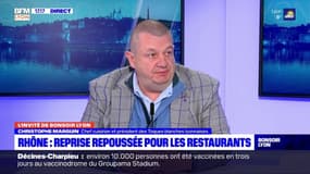 Réouverture des restaurants à la mi-mai? "On commence à ne plus y croire", avoue le chef cuisinier Christophe Marguin 