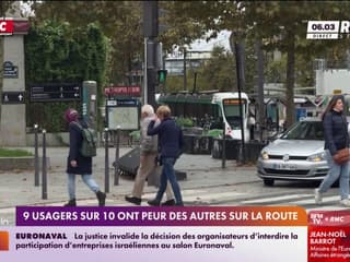 9 usagers sur 10 ont peur des autres sur la route 