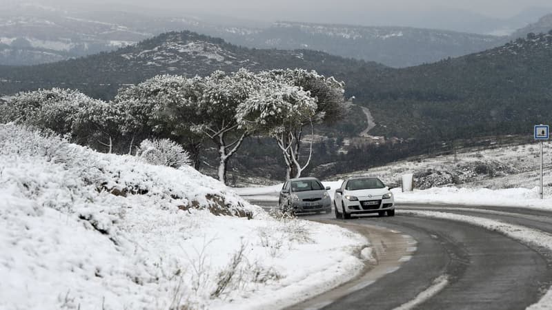 18 départements sont en alerte orange à la neige et au verglas (photo d'illustration).