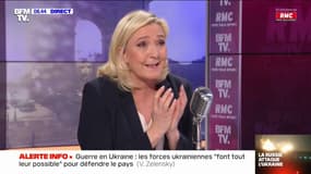 Marine Le Pen: "Au fur et à mesure, on voit la Russie se tourner vers la Chine (...) Il faut essayer de débrancher au maximum le danger que représente cette association"