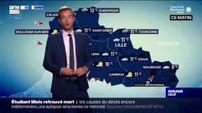 Météo Nord-Pas-de-Calais: un temps nuageux ce mercredi avec de la pluie dans l'après-midi, 13°C à Lille