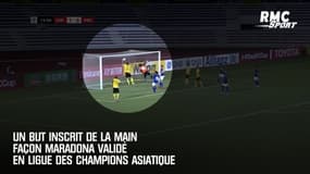 Un but inscrit de la main façon Maradona validé en Ligue des champions asiatique