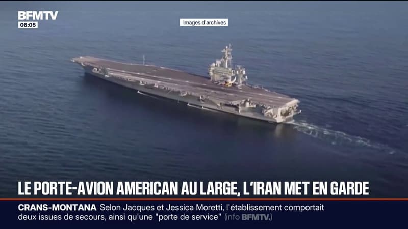 L'Iran met en garde les États-Unis contre toute intervention militaire alors que le porte-avion USS Abraham Lincoln est arrivé au Moyen-Orient