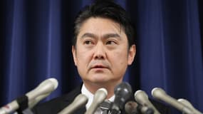 Le ministre de la Justice japonais, Takashi Yamashita.