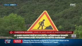 "C'est la première fois que je vois autant d'eau": le maire de St-André-de-Majencoules, dans le Gard, témoigne sur RMC