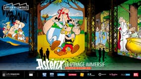 L'exposition "Astérix, le voyage immersif" à l'Atelier des Lumières à partir du 18 octobre 2024