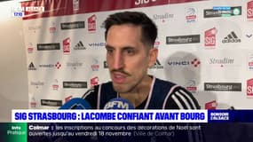 SIG Strasbourg: Paul Lacombe, nouvel arrière, espère "faire du bien" à l'équipe