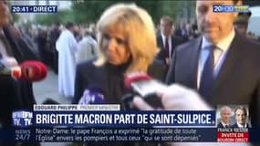 Incendie de Notre-Dame: Brigitte Macron raconte être passée de "la sidération à la gratitude"