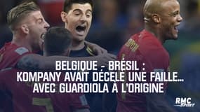 Belgique - Brésil : Kompany avait décelé une faille... avec Guardiola à l'origine