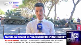 Ukraine: Vladimir Poutine alerte Emmanuel Macron sur un risque de "catastrophe d'envergure" à la centrale de Zaporijjia