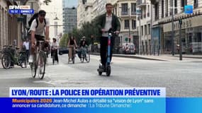 Lyon : la police en opération préventive sur les routes