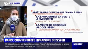 Les livraisons et ventes à emporter à Paris interdites dans tous les restaurants après 22h