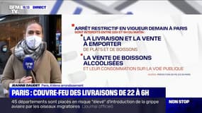 Les livraisons et ventes à emporter à Paris interdites dans tous les restaurants après 22h