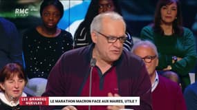 #GrandDebat - "Je trouve que l'exercice est réussi. @EmmanuelMacron n'est pas déconnecté de la réalité, comme on veut le faire croire !" Johnny Blanc #GGRMC 