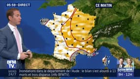 Les pluies s'éloignent dans le sud et le nord-est reste ensoleillé 