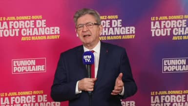Jean-Luc Mélenchon sur BFMTV-RMC le 19 avril 2024 