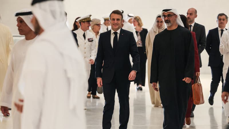 Visite de musée, discours et dîner: Emmanuel Macron aux Émirats arabes unis pour fêter Noël avec les militaires français déployés à l'étranger
