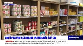 Une épicerie solidaire inaugurée à Lyon