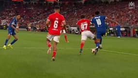Aubameyang lors de Benfica-OM le 11/04/2024