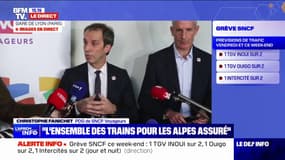 Grève SNCF: "Tous les TER qui ont des correspondances avec des TGV seront garantis" assure Christophe Fanichet, PDG de SNCF Voyageurs