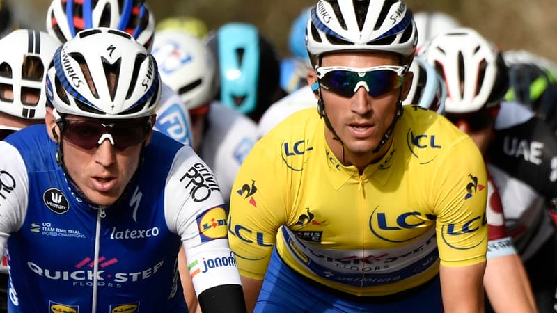 Julian Alaphilippe en jaune