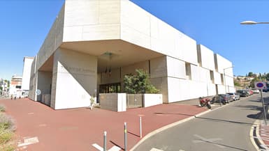 Le tribunal judiciaire de Béziers, dans l'Hérault, où un homme de 23 ans a été condamné à quatre ans de prison, dont deux ferme, après les émeutes consécutives à la mort du jeune Nahel.