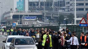 L’aéroport de Bruxelles, cible d'attaques terroristes le 22 mars 2016.