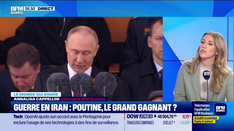 Annalisa Cappellini : Guerre en Iran, Poutine, le grand gagnant ? - 03/03