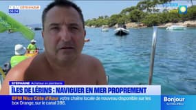 Aux Îles de Lérins, une sensibilisation à la navigation propre toujours plus présente